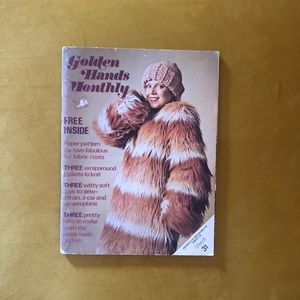 Vintage Golden Hands Monthly Sewing Magazine